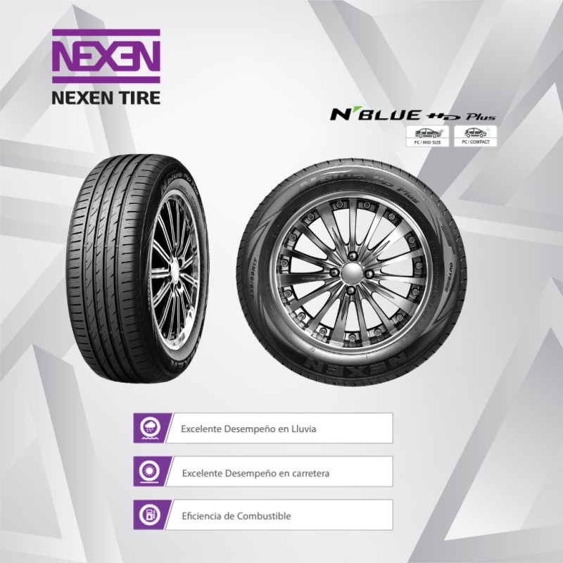 LLANTA NEXEN 165/60R14 N´BLUE HD PLUS