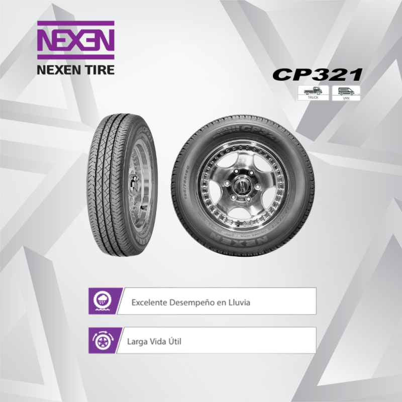 LLANTA NEXEN 155R12 CP321