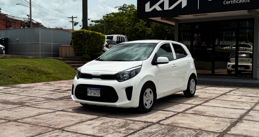 Kia Picanto 1 AT 2024 Blanco (2)